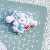 DIY Animal Cartoon Charms Accessories – Customizable Phone Case, Hairpin, Fridge Magnet & Keychain Set