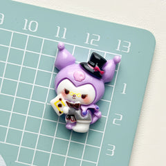 DIY Sanrio Cream Glue Charms Accessories – Customizable Phone Case, Hairpin, Fridge Magnet & Keychain Set