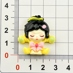 DIY Gradient Bubble Hat Girl Charms Accessories – Customizable Phone Case, Hairpin, Fridge Magnet & Keychain Set