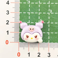 DIY Food Mimi Cake Dessert Charms Accessories – Customizable Phone Case, Hairpin, Fridge Magnet & Keychain Set