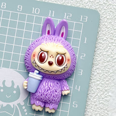 DIY Drink Beverage Plush Charms Accessories – Customizable Phone Case, Hairpin, Fridge Magnet & Keychain Set