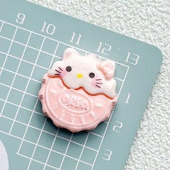 DIY Animal Cookies Charms Accessories – Customizable Phone Case, Hairpin, Fridge Magnet & Keychain Set