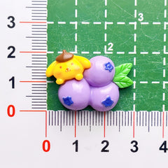 DIY Fruit Small European Charms Accessories – Customizable Phone Case, Hairpin, Fridge Magnet & Keychain Set