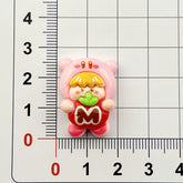 DIY Small Cartoon M Xiaobi Charms Accessories – Customizable Phone Case, Hairpin, Fridge Magnet & Keychain Set