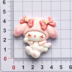 DIY Cartoon Charms Accessories – Customizable Phone Case, Hairpin, Fridge Magnet & Keychain Set