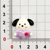 DIY Reading Little Seagull Charms Accessories – Customizable Phone Case, Hairpin, Fridge Magnet & Keychain Set