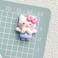 Cartoon Angel Bow Tie Cream Glue Accessories Resin Accessories diy Creative Hair Clips, Hair Ties, Shoe Buckle Materials