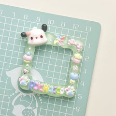 DIY Small Animal Photo Frame Charms Accessories – Customizable Phone Case, Hairpin, Fridge Magnet & Keychain Set