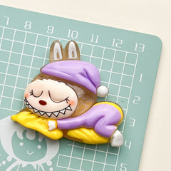 DIY Glow Large Funny Figurine Charms Accessories – Customizable Phone Case, Hairpin, Fridge Magnet & Keychain Set