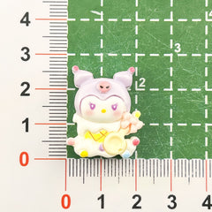 DIY Food Mimi Cake Dessert Charms Accessories – Customizable Phone Case, Hairpin, Fridge Magnet & Keychain Set