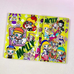 DIY Green Molly Acrylic Shaky Notebook - Customizable with Trendy & Anime IP Characters