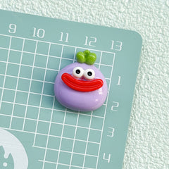 DIY Vegetable Charms Accessories – Customizable Phone Case, Hairpin, Fridge Magnet & Keychain Set