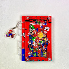 DIY Super Mario Acrylic Shaky Notebook - Customizable with Trendy & Anime IP Characters