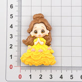 DIY Princess Charms Accessories – Customizable Phone Case, Hairpin, Fridge Magnet & Keychain Set