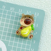 DIY Holding Fruit Bala Charms Accessories – Customizable Phone Case, Hairpin, Fridge Magnet & Keychain Set