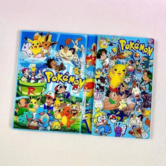DIY Pocket Monsters Acrylic Shaky Notebook - Customizable with Trendy & Anime IP Characters