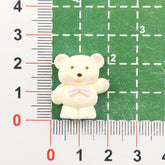 DIY Food Play Bear Food Charms Accessories – Customizable Phone Case, Hairpin, Fridge Magnet & Keychain Set