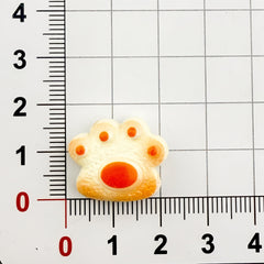 DIY Multi-color Cat Paw Biscuits Charms Accessories – Customizable Phone Case, Hairpin, Fridge Magnet & Keychain Set