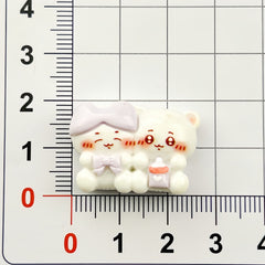 DIY Baby Bottle Bear Charms Accessories – Customizable Phone Case, Hairpin, Fridge Magnet & Keychain Set