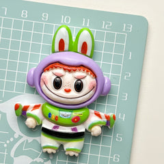 DIY Strawberry Bear Charms Accessories – Customizable Phone Case, Hairpin, Fridge Magnet & Keychain Set