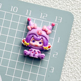 DIY Cross-dressing Girl Charms Accessories – Customizable Phone Case, Hairpin, Fridge Magnet & Keychain Set