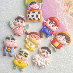 DIY Little New Charms Accessories – Customizable Phone Case, Hairpin, Fridge Magnet & Keychain Set