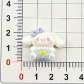 DIY Cartoon Gift Box Sanrio Charms Accessories – Customizable Phone Case, Hairpin, Fridge Magnet & Keychain Set