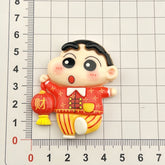 DIY Festive Little New Charms Accessories – Customizable Phone Case, Hairpin, Fridge Magnet & Keychain Set