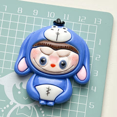 DIY Strawberry Bear Charms Accessories – Customizable Phone Case, Hairpin, Fridge Magnet & Keychain Set