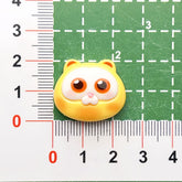 DIY Cute Garfield Charms Accessories – Customizable Phone Case, Hairpin, Fridge Magnet & Keychain Set