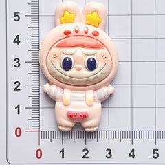 DIY Superman Big Eyes Charms Accessories – Customizable Phone Case, Hairpin, Fridge Magnet & Keychain Set