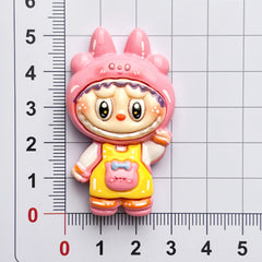 DIY Plush Toy Small Animal Charms Accessories – Customizable Phone Case, Hairpin, Fridge Magnet & Keychain Set