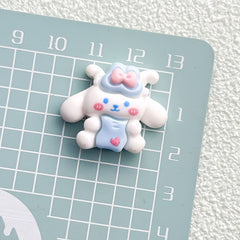 Cartoon Angel Bow Tie Cream Glue Accessories Resin Accessories diy Creative Hair Clips, Hair Ties, Shoe Buckle Materials