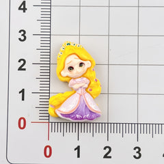DIY Mermaid Princess Charms Accessories – Customizable Phone Case, Hairpin, Fridge Magnet & Keychain Set
