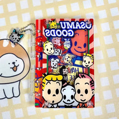 DIY Cute Sanrio Harada Osamu Girl Acrylic Shaky Notebook - Customizable with Trendy & Anime IP Characters