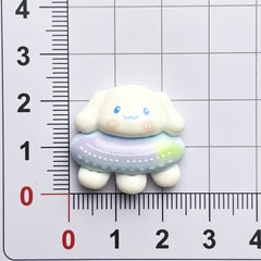 DIY Cartoon Planet Sanrio Charms Accessories – Customizable Phone Case, Hairpin, Fridge Magnet & Keychain Set