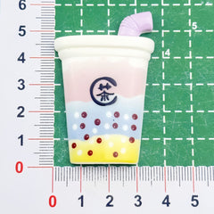 DIY Food Play Bubble Tea Charms Accessories – Customizable Phone Case, Hairpin, Fridge Magnet & Keychain Set