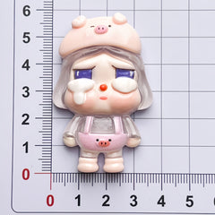 DIY Luminous Transformed Ugly Charms Accessories – Customizable Phone Case, Hairpin, Fridge Magnet & Keychain Set