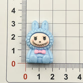 DIY Bow Tie Plush Toy Charms Accessories – Customizable Phone Case, Hairpin, Fridge Magnet & Keychain Set