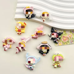 DIY Big Eyed Charms Accessories – Customizable Phone Case, Hairpin, Fridge Magnet & Keychain Set