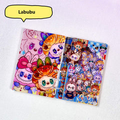 DIY Colorful Labubu Acrylic Shaky Notebook - Customizable with Trendy & Anime IP Characters