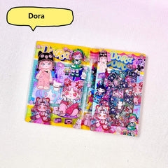 DIY Dora Acrylic Shaky Notebook - Customizable with Trendy & Anime IP Characters
