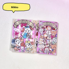 DIY Mikko‘s Life Series Acrylic Shaky Notebook - Customizable with Trendy & Anime IP Characters