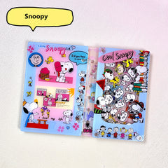 DIY Snoopy Acrylic Shaky Notebook - Customizable with Trendy & Anime IP Characters