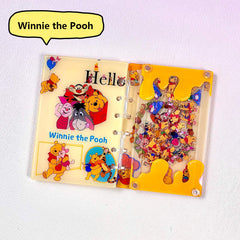 DIY Winnie The Pooh And friends Acrylic Shaky Notebook - Customizable with Trendy & Anime IP Characters