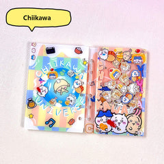 DIY Colorful Chiikawa Acrylic Shaky Notebook - Customizable with Trendy & Anime IP Characters