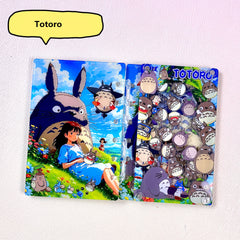 DIY Totoro Acrylic Shaky Notebook - Customizable with Trendy & Anime IP Characters