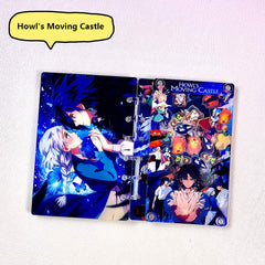 DIY Blue Howl's Moving Castle Acrylic Shaky Notebook - Customizable with Trendy & Anime IP Characters