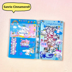 DIY Blue Cinnamoroll Acrylic Shaky Notebook - Customizable with Trendy & Anime IP Characters