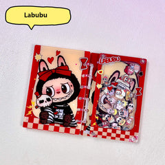 DIY Labubu Acrylic Shaky Notebook - Customizable with Trendy & Anime IP Characters